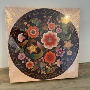 NOS Vtg Springbok Hallmark Circular Jigsaw Puzzle 'A Knack for Needlework' Read